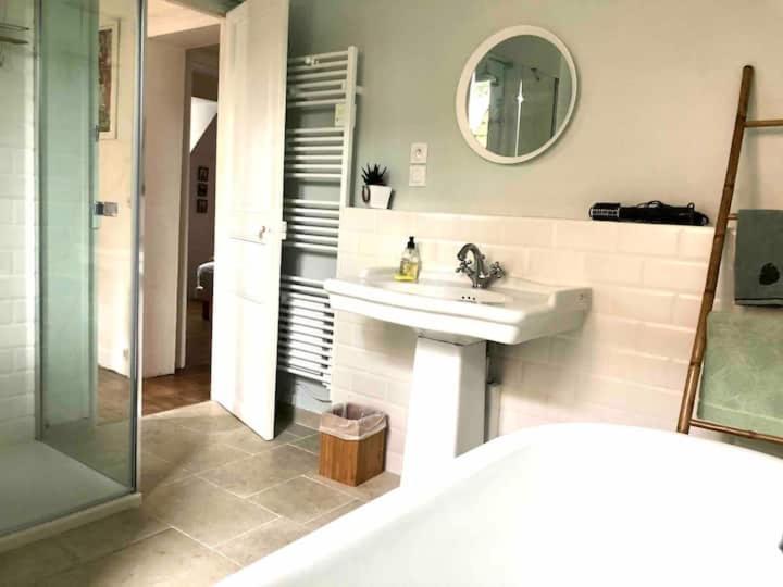 Villa Vue Mer Avec Acces Direct A La Plage Varengeville-sur-Mer Kültér fotó